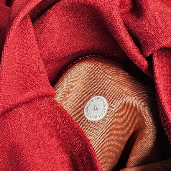 Lululemon x Roksanda My Element Tight Caliente / Rustic Coral  Size 4 High Rise - Picture 3 of 8